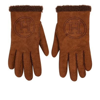 Hermes H Gloves, &pound;135, Front view